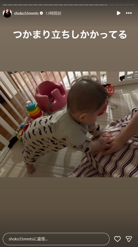 中川翔子Instagramストーリーズより