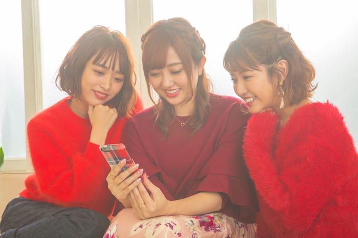 近藤千尋、菊地亜美、くみっきー(提供写真)