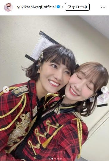 柏木由紀Instagramより