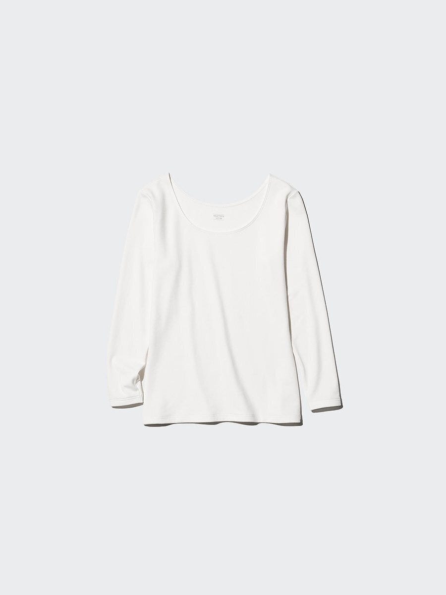 ユニクロの極暖ヒートテックコットンUネックT