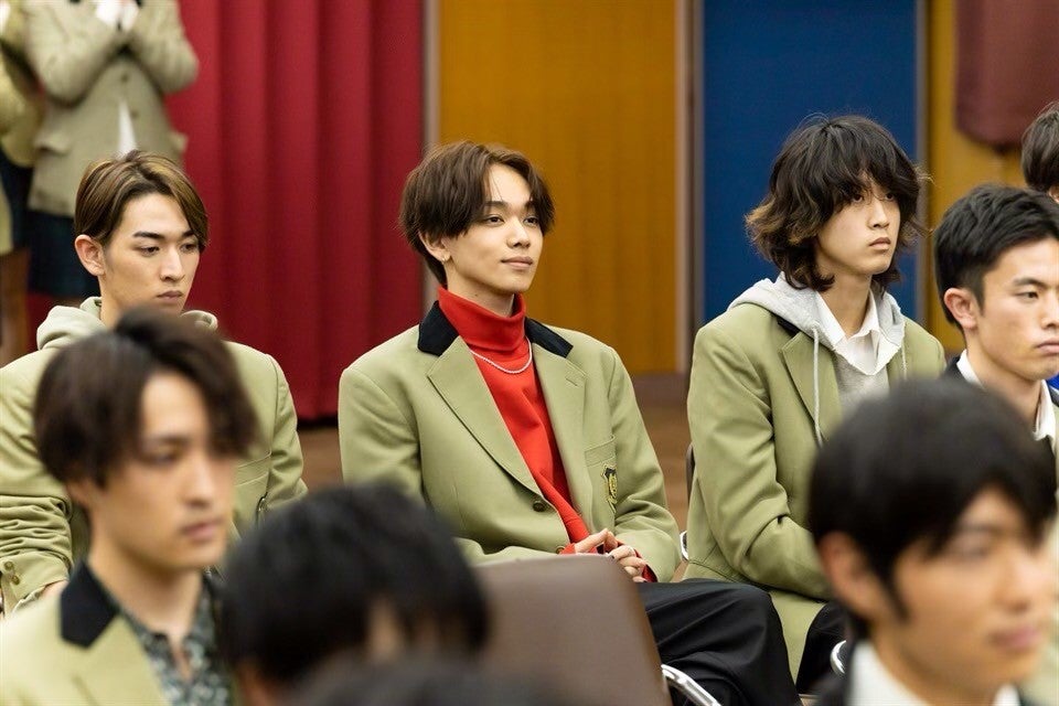 宮世琉弥 「もしも、イケメンだけの高校があったら」より（C）テレビ朝日