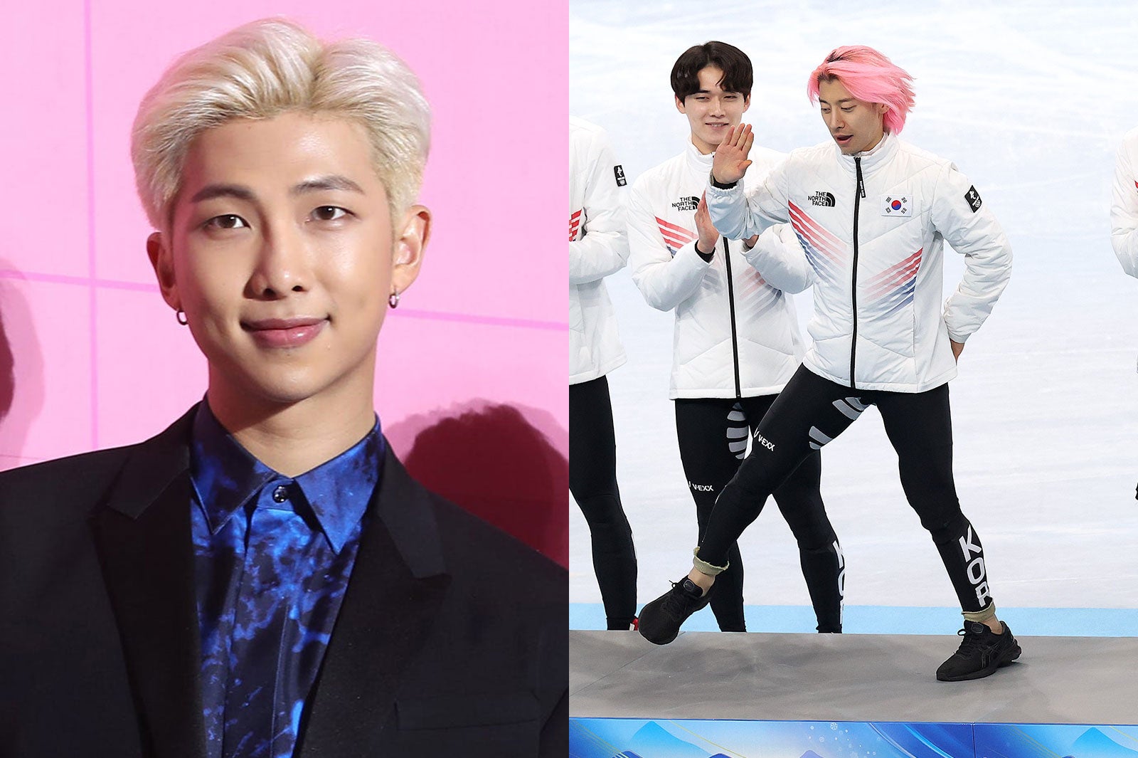 BTS・RM、表彰台で「Dynamite」踊ったクァク・ユンギ選手に反応「僕らのユンギ兄さんも…」
