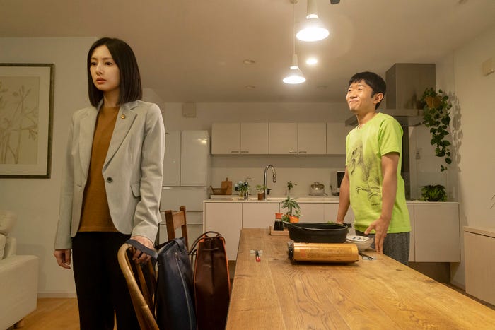 (左から)北川景子、えなりかずき(C)テレビ朝日