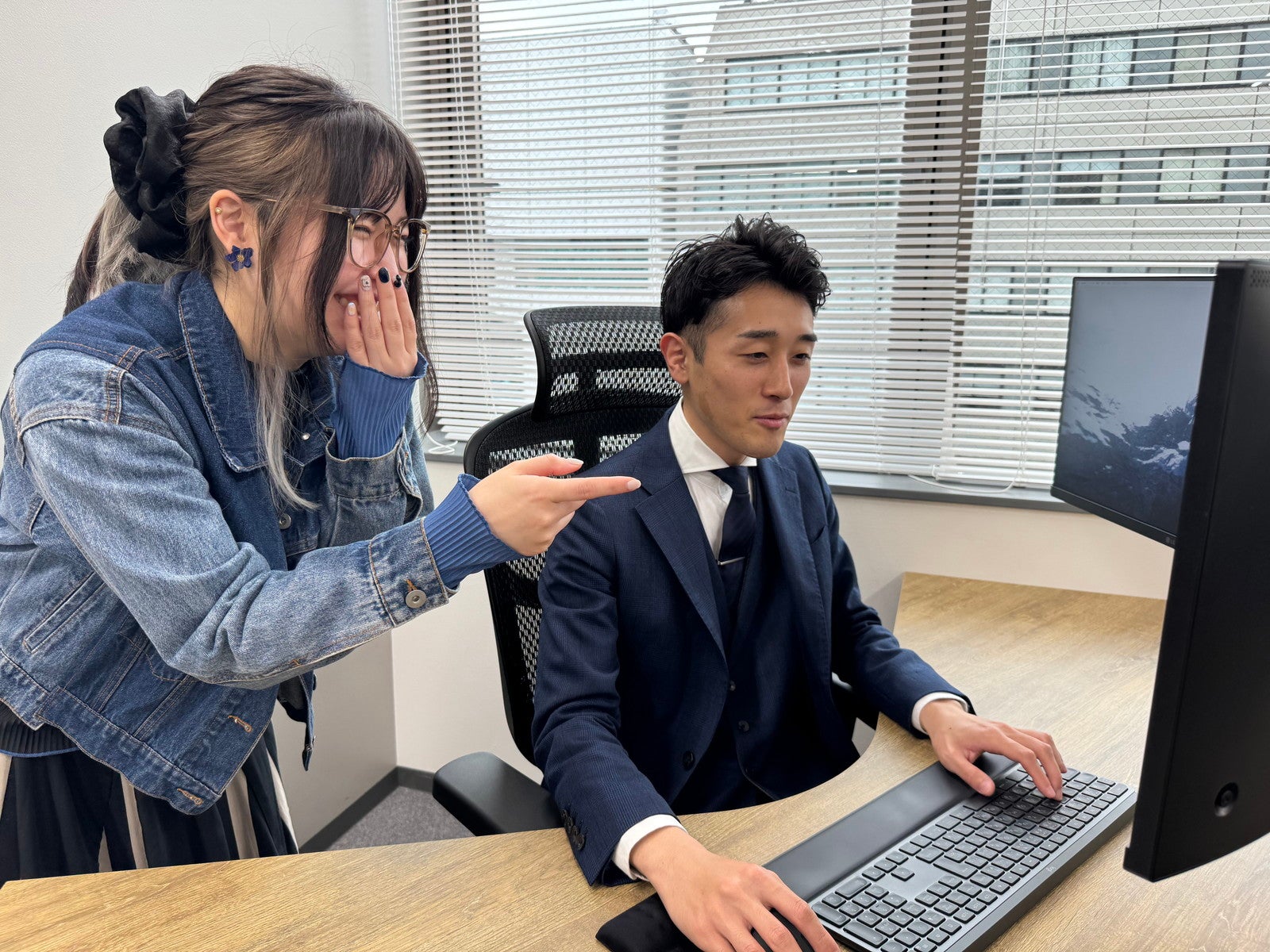 社内風景（提供写真）