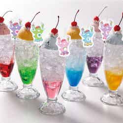 ケアフルカラフルクリームソーダ(全6種)¥890(C)2018 Those Characters From Cleveland, Inc.