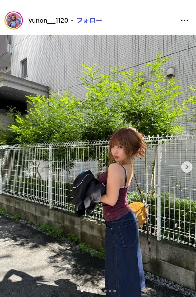 中島結音Instagramより