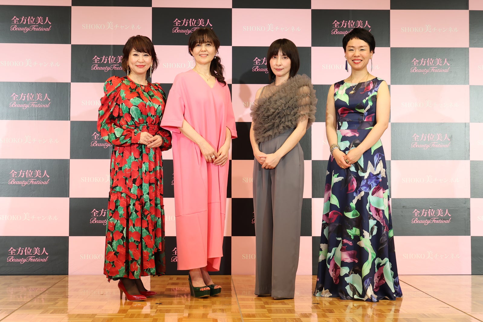 SHOKO、石野真子、奥菜恵、山崎悦子「全方位美人Beauty Festival 2024」（提供写真）
