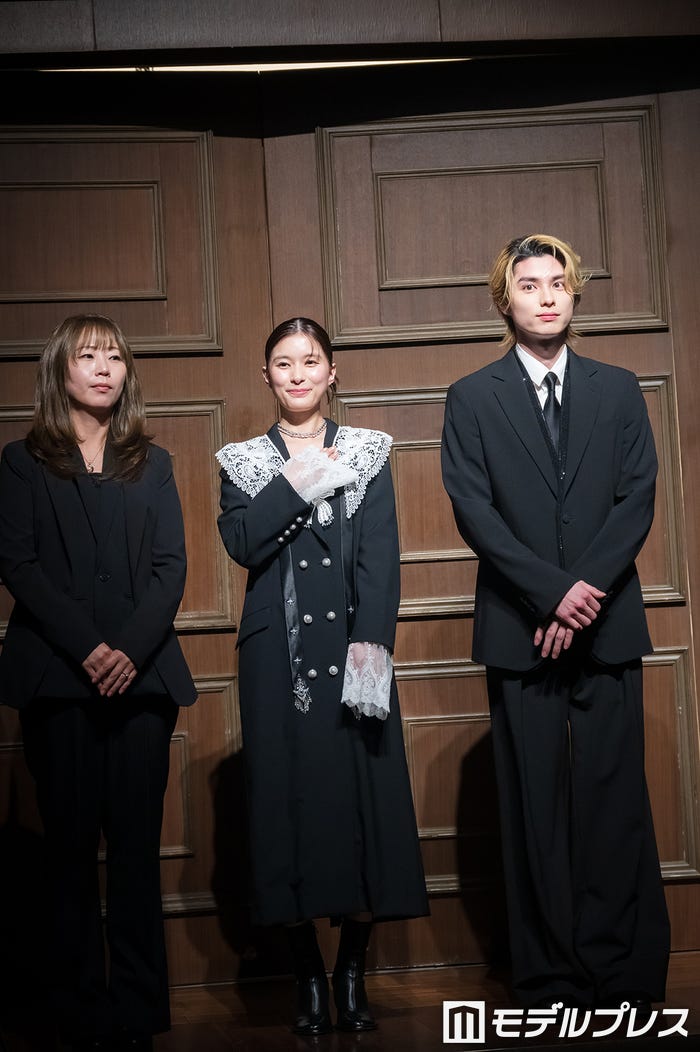 宋ハナプロデューサー、芳根京子、本田響矢(C)モデルプレス