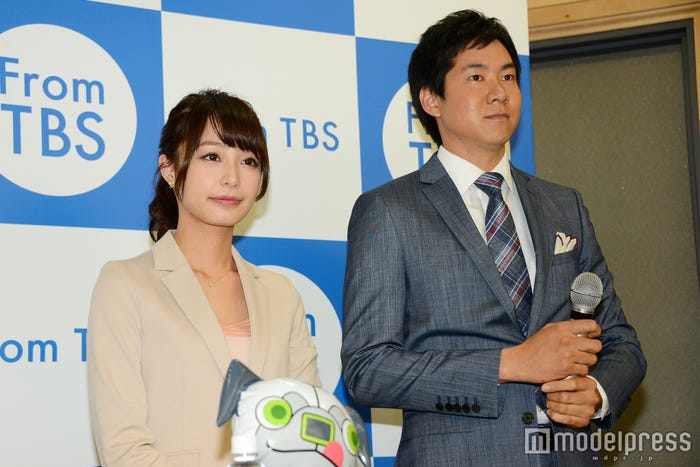 (左から)宇垣美里アナウンサー、石井大裕アナウンサー(C)モデルプレス
