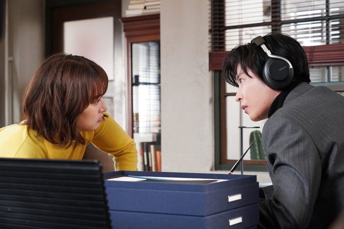 門脇麦、田中圭/「リバーサルオーケストラ」第3話より(C)日本テレビ