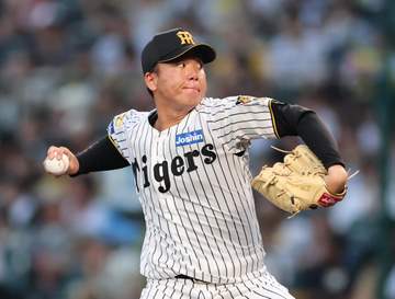 阪神 村上は6イニング中5回で得点圏に走者を置くも無失点 104球の力投で降板 打線の援護はなく勝ち負けつかず