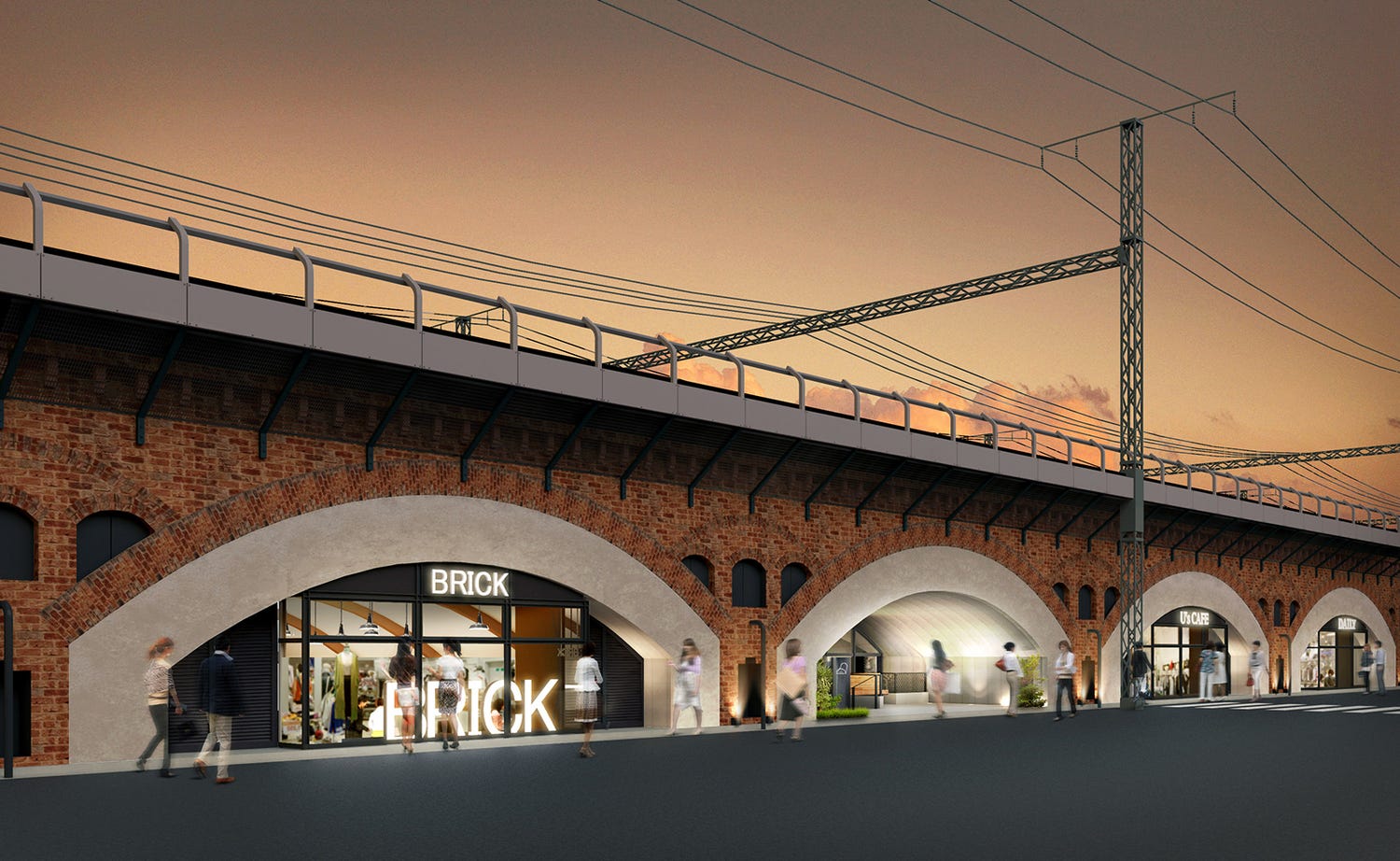 「日比谷オクロジ」有楽町~新橋駅の高架下に新スポット 肉バルやバー等50店舗