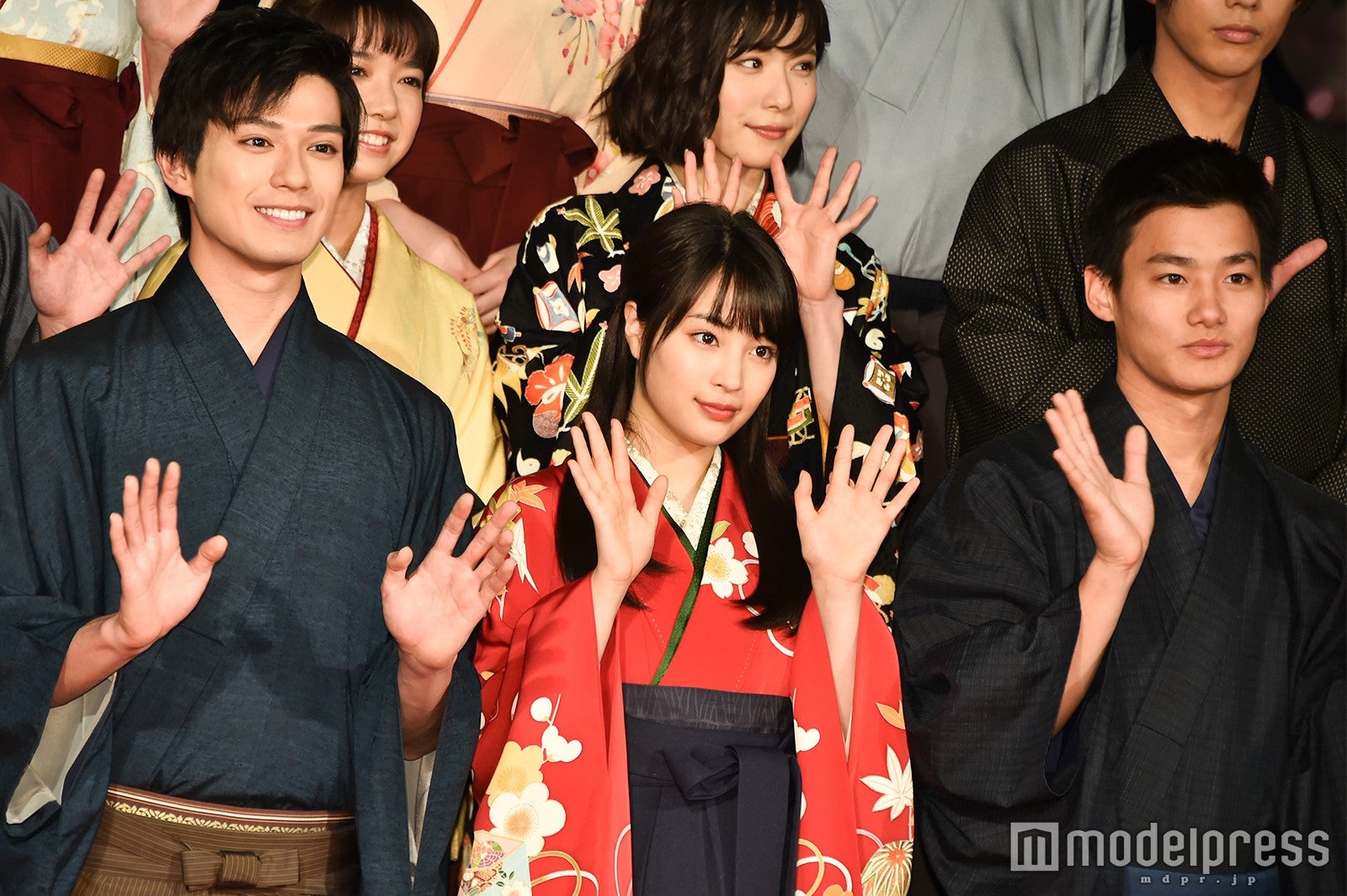 新田真剣佑、広瀬すず、野村周平 （C）モデルプレス