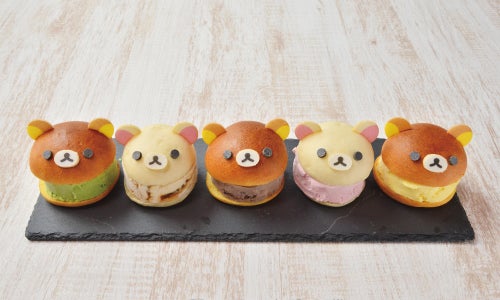 リラックマのもぐもぐハニーサンド/コリラックマのもぐもぐハニーサンド600円(C)2019 San-X Co., Ltd.All Rights Reserved.