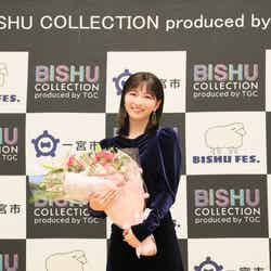 岡崎紗絵（C）BISHU COLLECTION produced by TGC 記者発表会