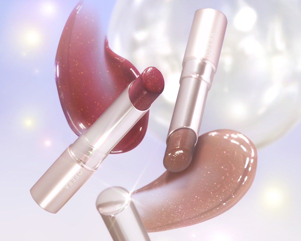 アンニュイな深み色に繊細ラメがきらめく。オペラ「グロウリップティント」に、クリスマス限定色が登場！