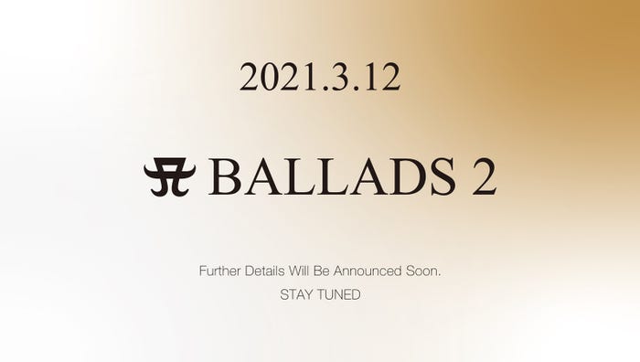 浜崎あゆみ『A BALLADS 2』(2021年3月12日発売)(提供写真)