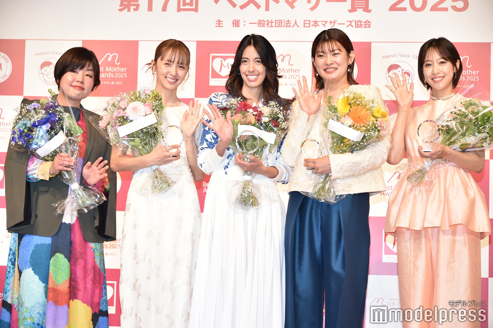 森泉・Dream Ami・鷲見玲奈ら「第17回ベストマザー賞」受賞者5人発表