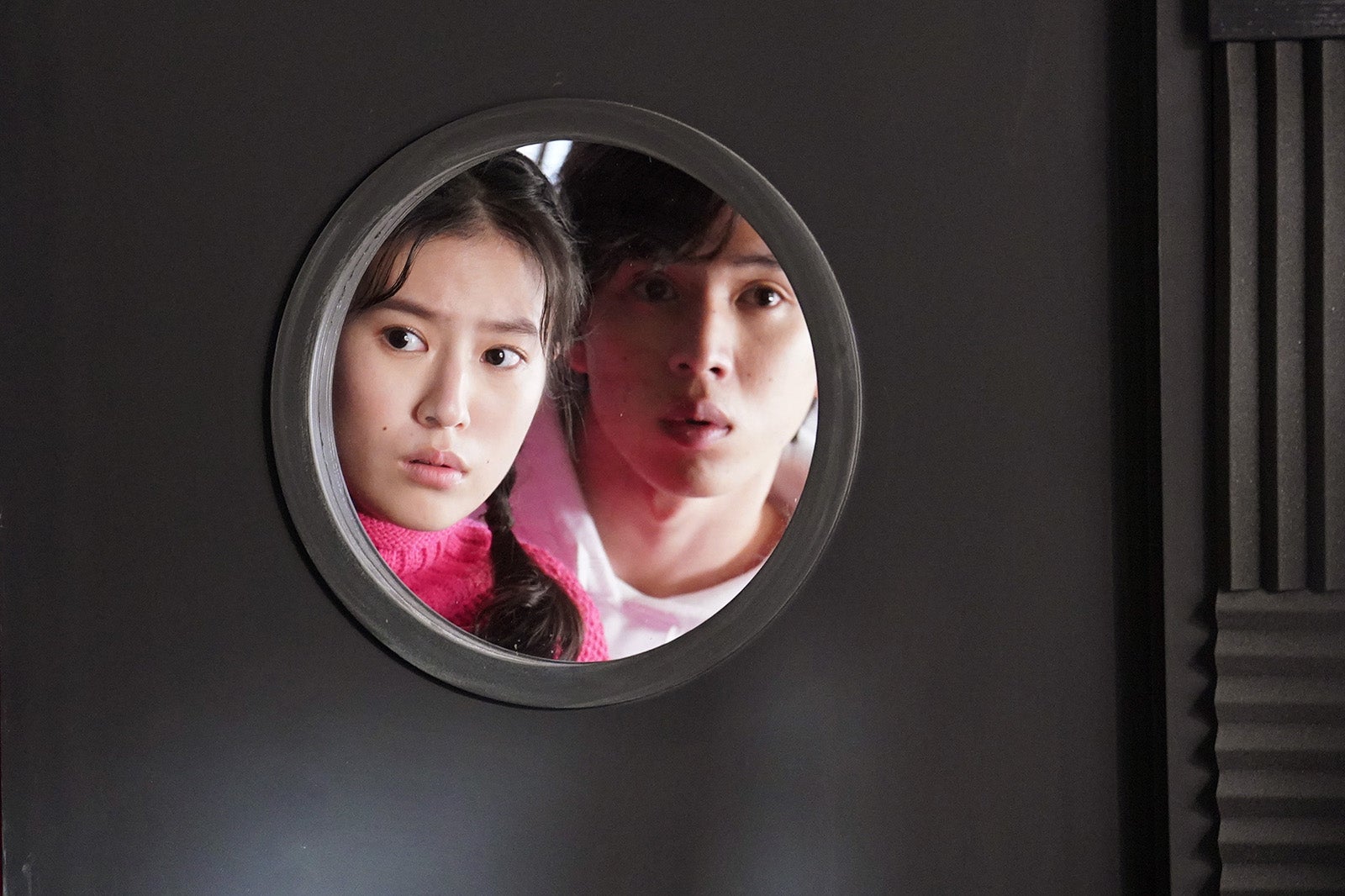 恒松祐里、坂東龍汰／「リバーサルオーケストラ」第4話より（C）日本テレビ