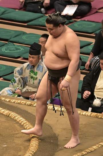 大相撲 “史上最強の新弟子”旭富士が敗れる、初の大銀杏披露も十両力士相手に無念