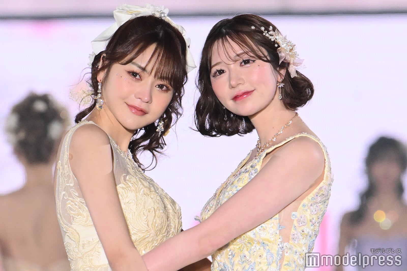 関あいか、圓谷はく「関コレ 2023 S／S」より（C）モデルプレス