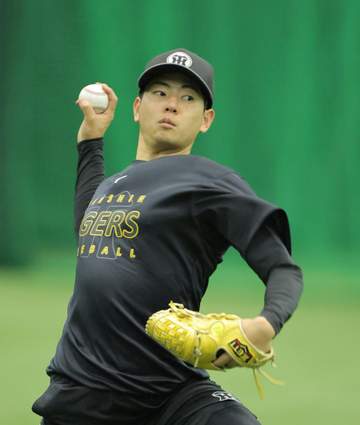 阪神・下村が2日の中日戦でプロ初登板初先発 23年ドラ1が3年目で念願マウンドへ チームは今11度目の雨天中止で伊藤将はスライドせず