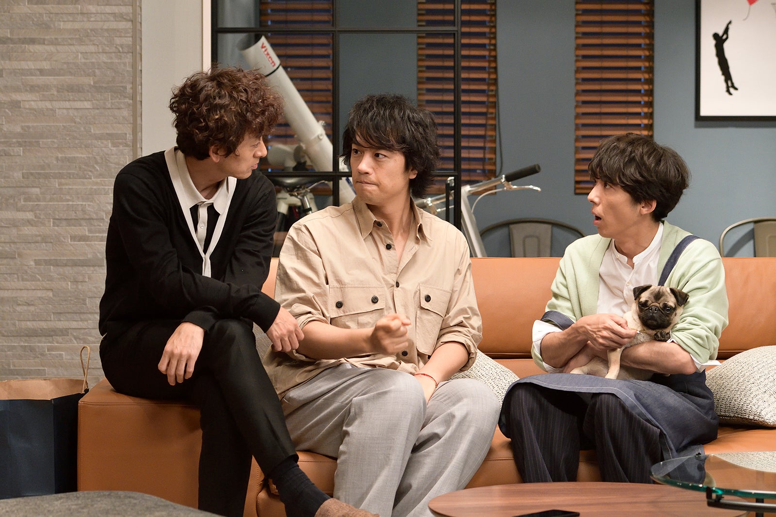 高橋一生・斎藤工・滝藤賢一、パグに振り回される＜別冊 東京独身男子＞