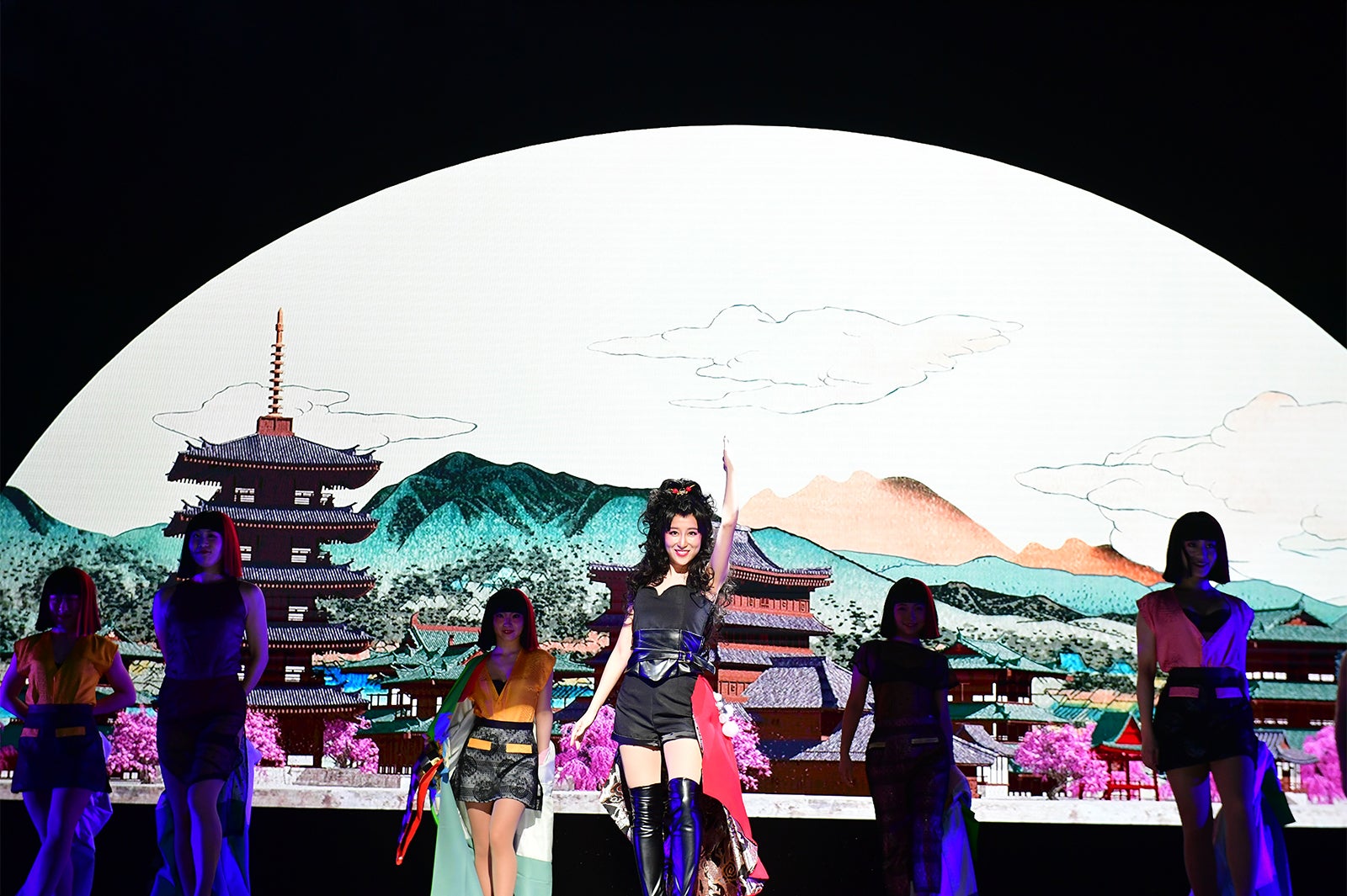 「KEREN」制作発表記者会見の様子 （提供写真）