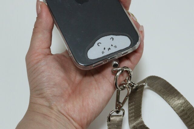 ダイソー　ストラップホールシート2P