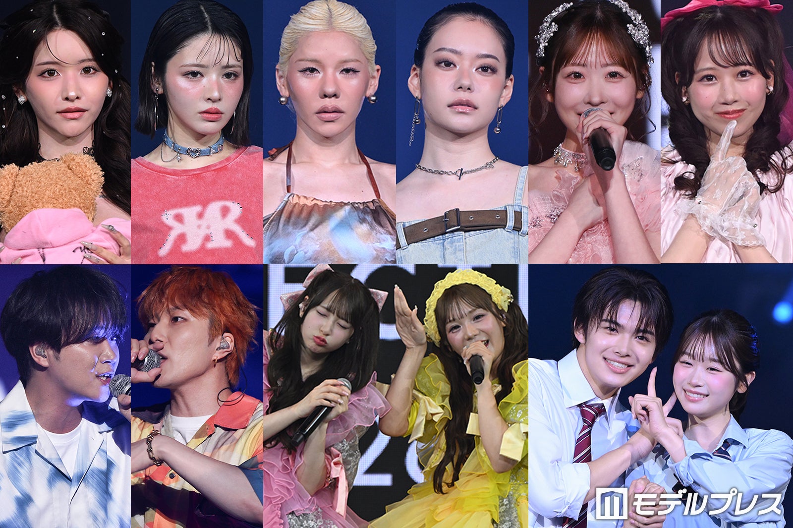（上段左から）重川茉弥、鎮西寿々歌、とうあ、なごみ、櫻井優衣、松本かれん（下段左から）悠馬（ゆうま）、AMUGIRI（あむぎり）、桜庭遥花・古澤里紗／CUTIE STREET、今井暖大、時田音々（C）モデルプレス
