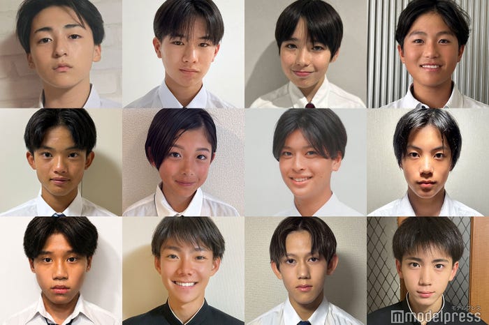「男子中学生ミスターコン2026」西日本ブロックセミファイナリスト(一部)