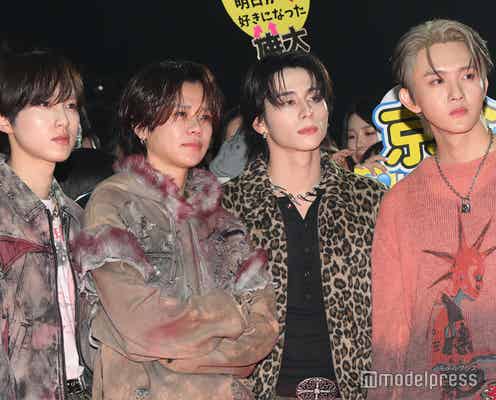 INI、近距離ファンサ連発で会場沸かす【MTV VMAJ レッドカーペット】