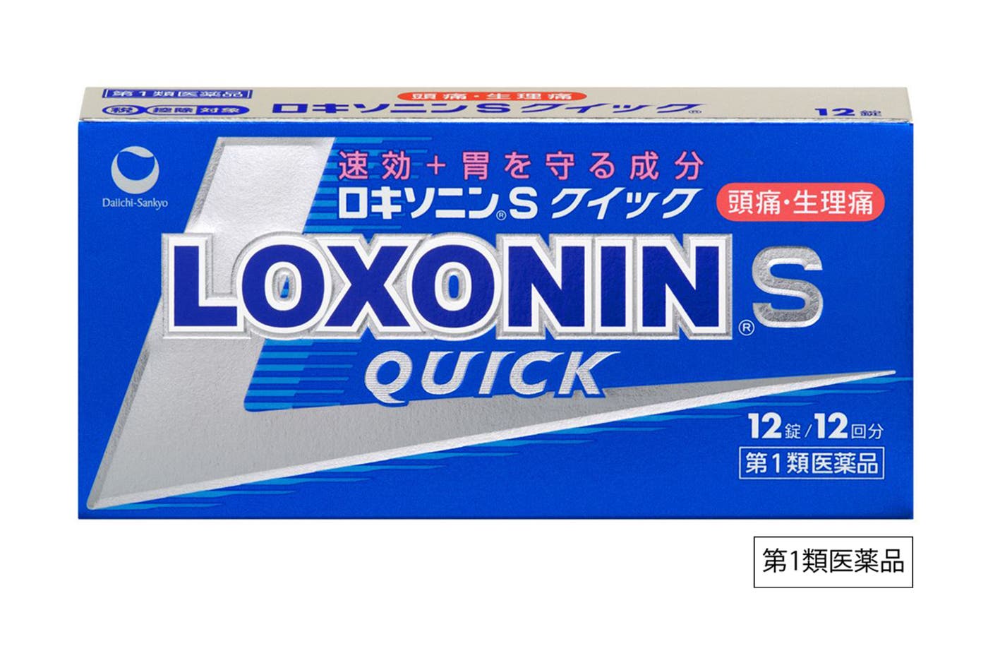頭痛・生理痛に「ロキソニンSクイック」12錠 878円(メーカー希望小売価格・税込)
