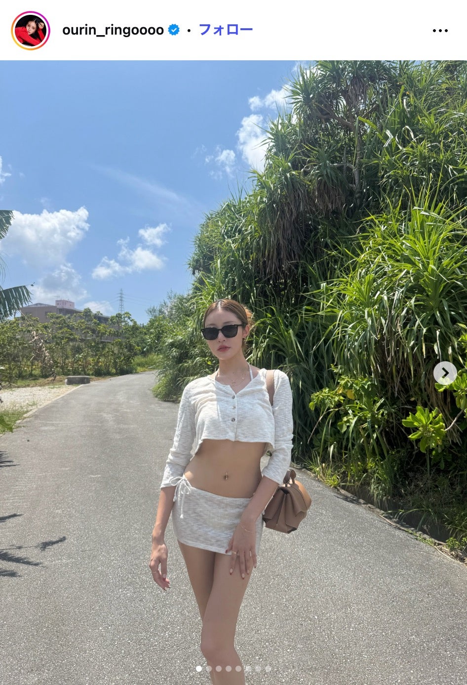 王林Instagramより