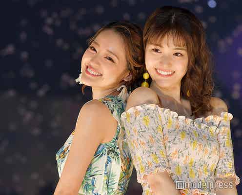 乃木坂46松村沙友理&chay(まい)、手つなぎランウェイで“可愛い”が溢れる<札幌コレクション2018>