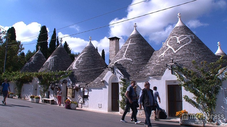 世界遺産・アルベロベッロの風景／画像提供：毎日放送