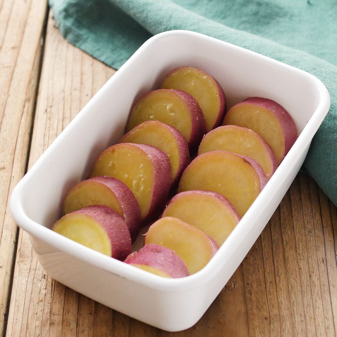 【作り置き】こっくり甘い。さつまいものバター煮