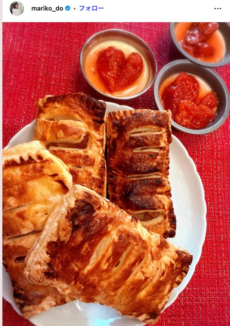 堂真理子アナInstagramより