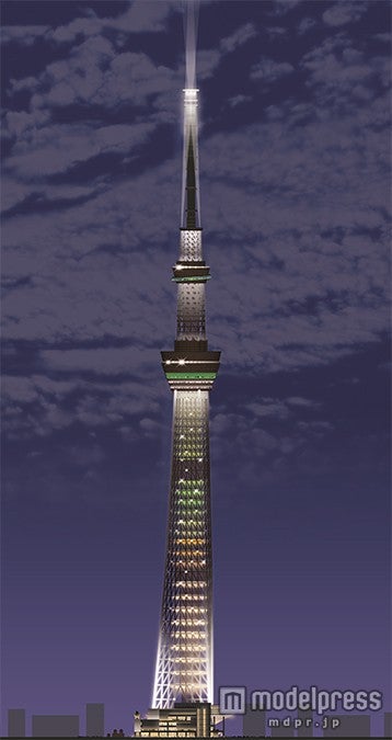 お鍋／「薄萌葱」「砥粉色」「緑色」「人参色」の4色をベースに表現（C）TOKYO-SKYTREE