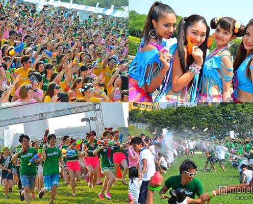 6000人がびしょ濡れで熱狂 灼熱の「ウォーターラン」盛況