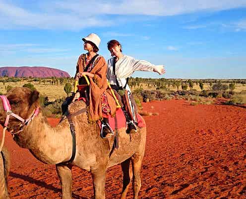 絶景の宝庫ウルルへ!旅上手な近藤あや&桃のオーストラリア満喫女子旅