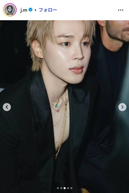 JIMIN Instagramより