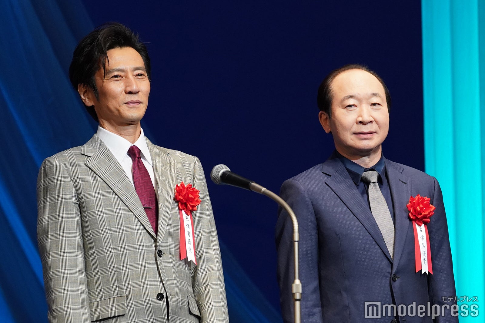 津田寛治、中村梅雀 （C）モデルプレス