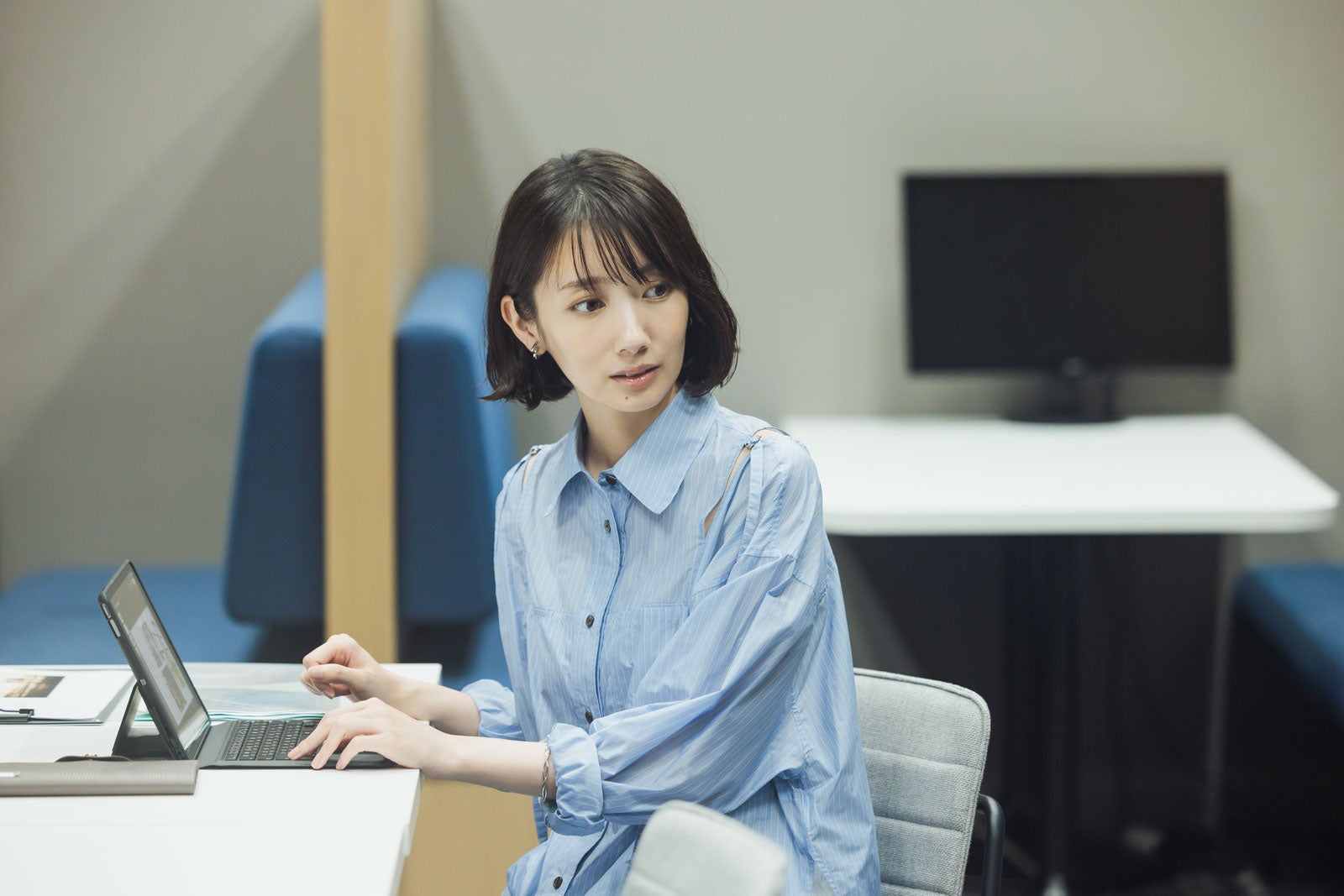 波瑠「こっち向いてよ向井くん」第2話より（C）日本テレビ