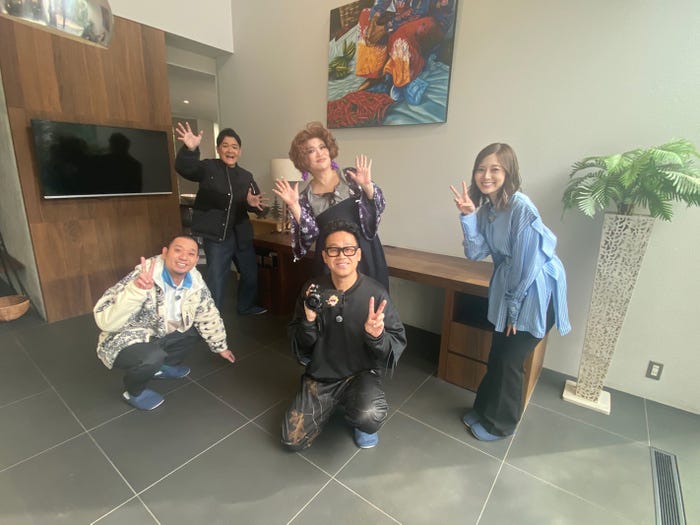 大悟、ノブ、宮川大輔、IKKO、白石麻衣(C)日本テレビ