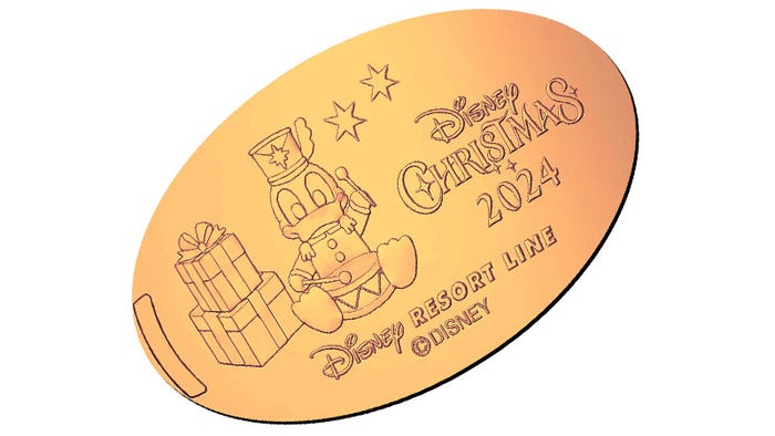 スーベニアメダル(C)Disney