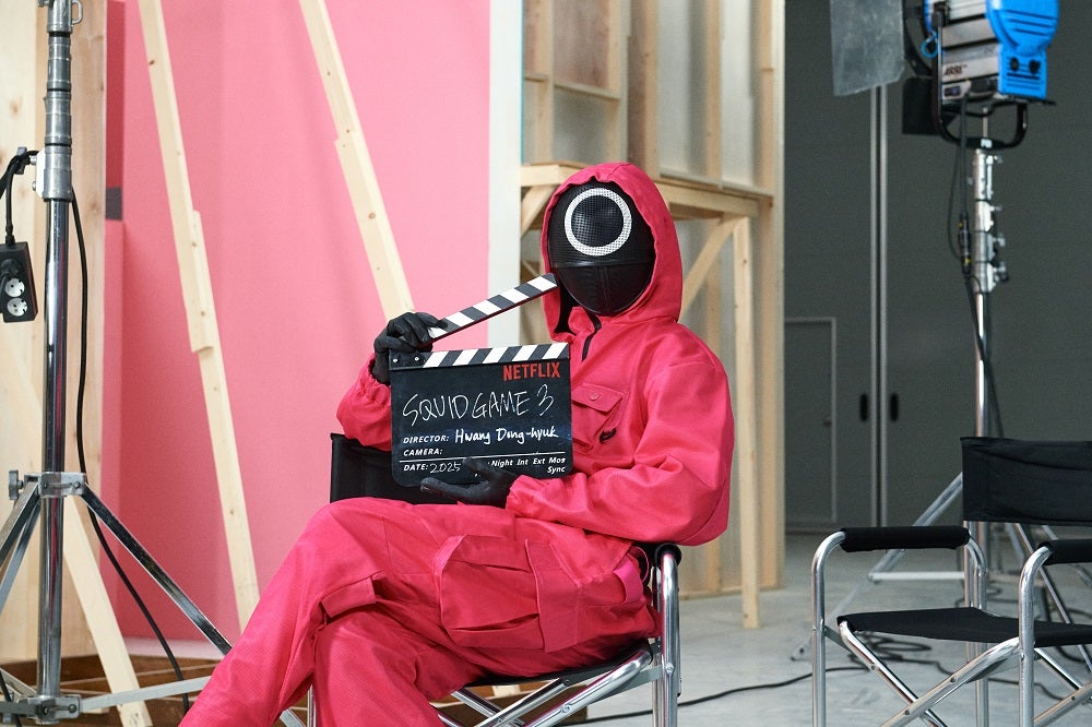 「イカゲーム」シーズン3を告げるソルジャー（提供写真）