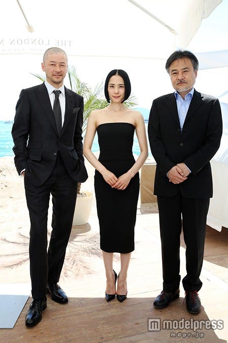 (左から)浅野忠信、深津絵里、黒沢清監督/(C)Kazuko Wakayama