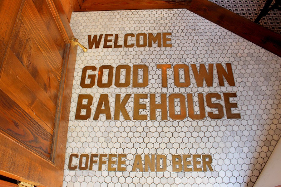 GOOD TOWN BAKEHOUSE ウェルカムメッセージ