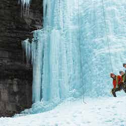 アイスクライミング(C)2016 Destination Canada